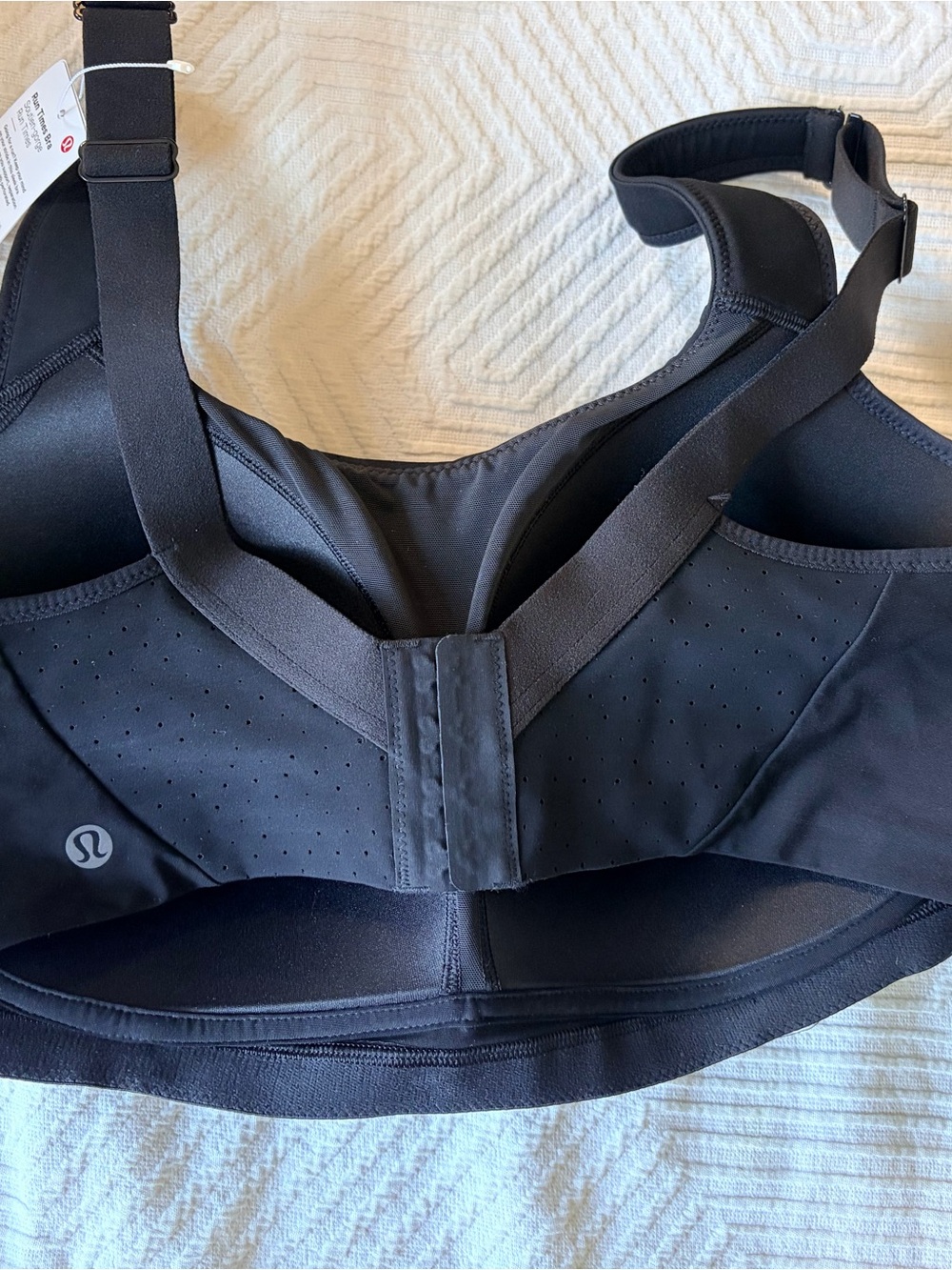 lululemon athletica Black Run Times Bra